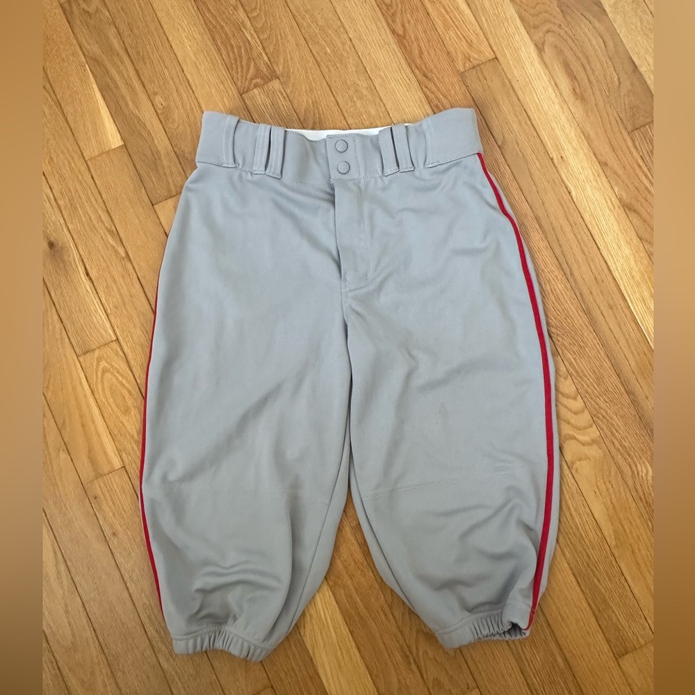 Men’s Champro Baseball Red Pin Striped Knicker’s Size Medium